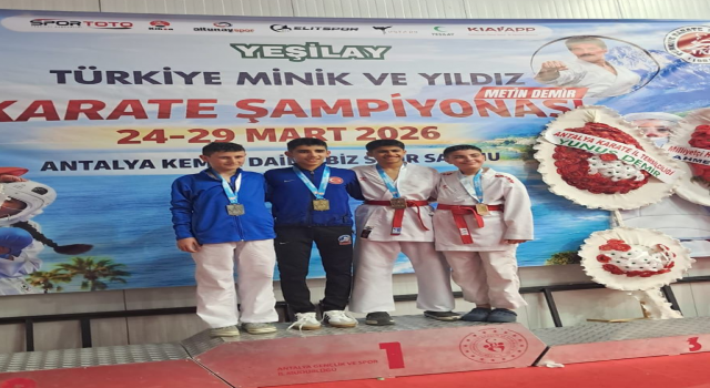 5 Bin 200 Sporcu Arasında Şampiyon Oldular