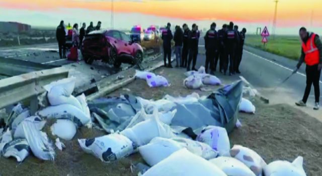 Aksaray-Konya Yolunda Facia: 1 Ölü, 5 Yaralı