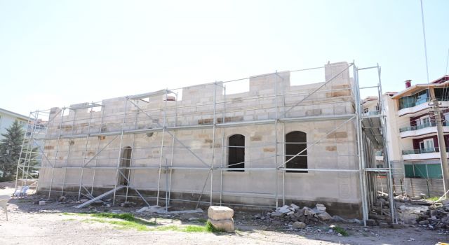 Kültür Konağı’nda Restorasyonlar Çalışmaları Devam Ediyor