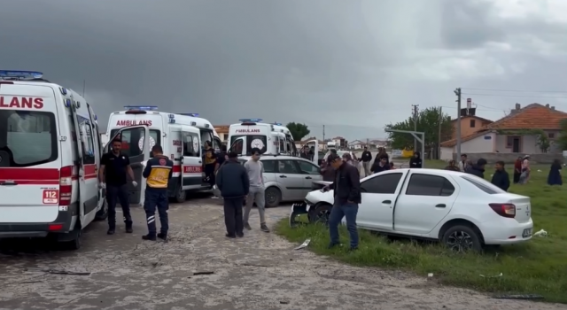 Hürriyet Mahallesinde Kaza 7 Yaralı