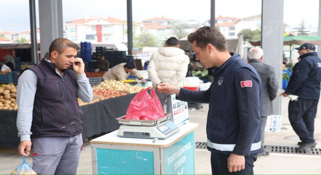 Zabıta Ekiplerinden Gramaj ve Fiyat Kontrolü