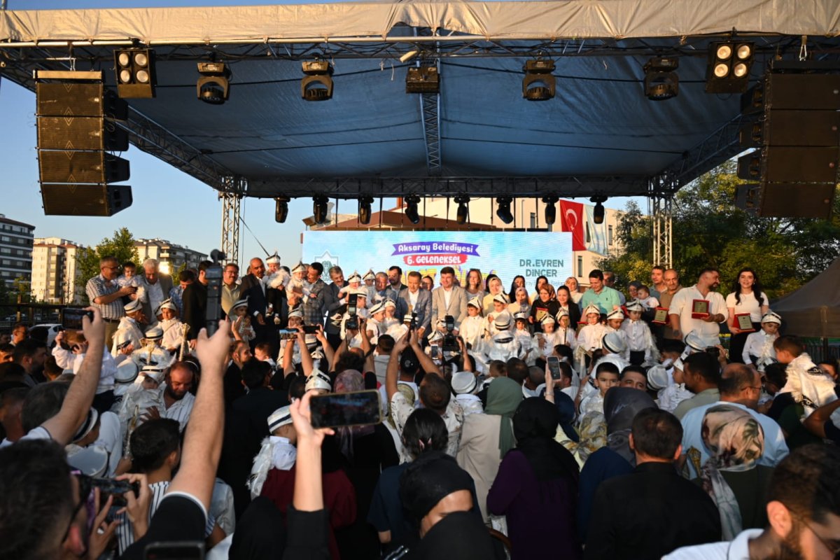 Aksaray Belediyesi, Bin Çocuğun Sünnet Sevincini Şölene Dönüştürdü