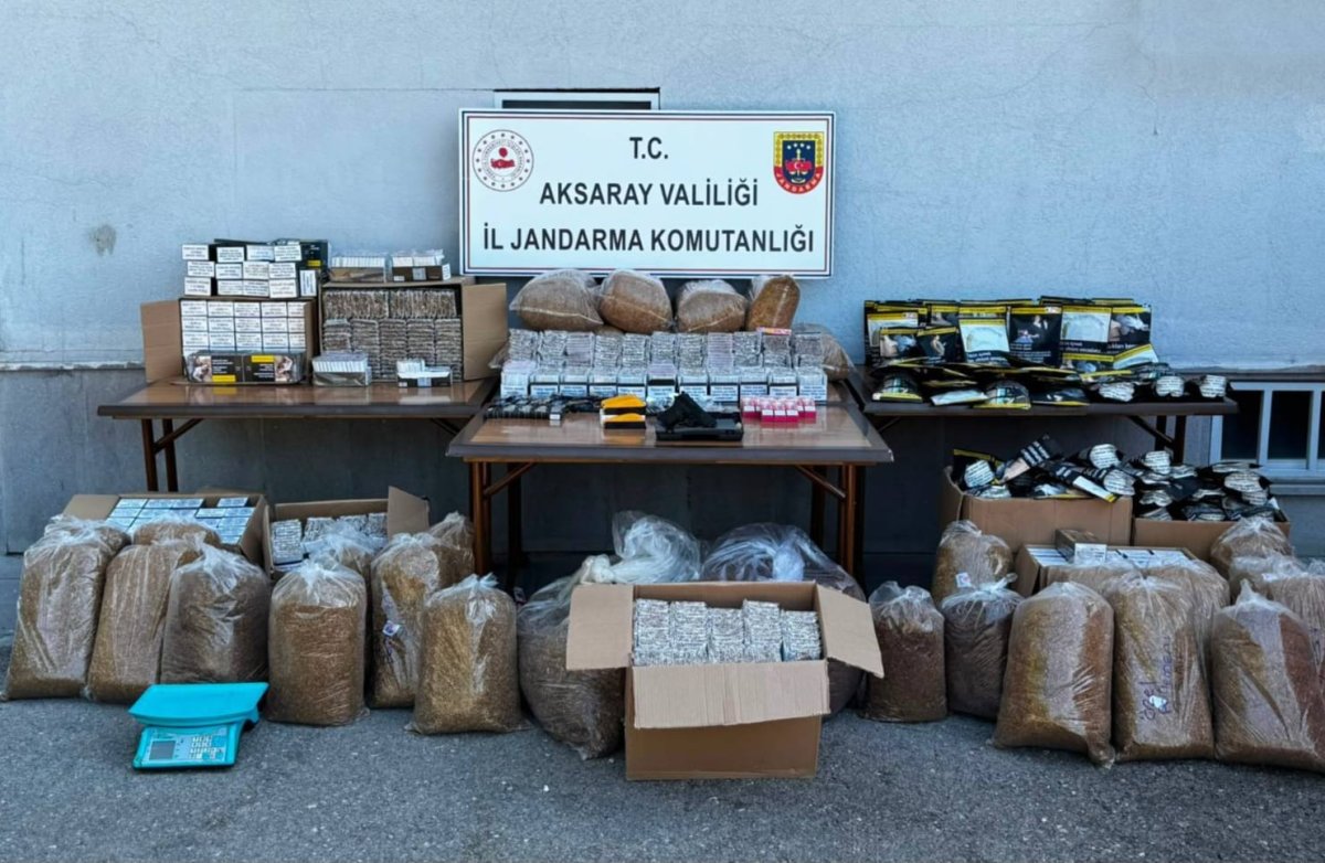 750 Bin Liralık Kaçakçılık Operasyonu