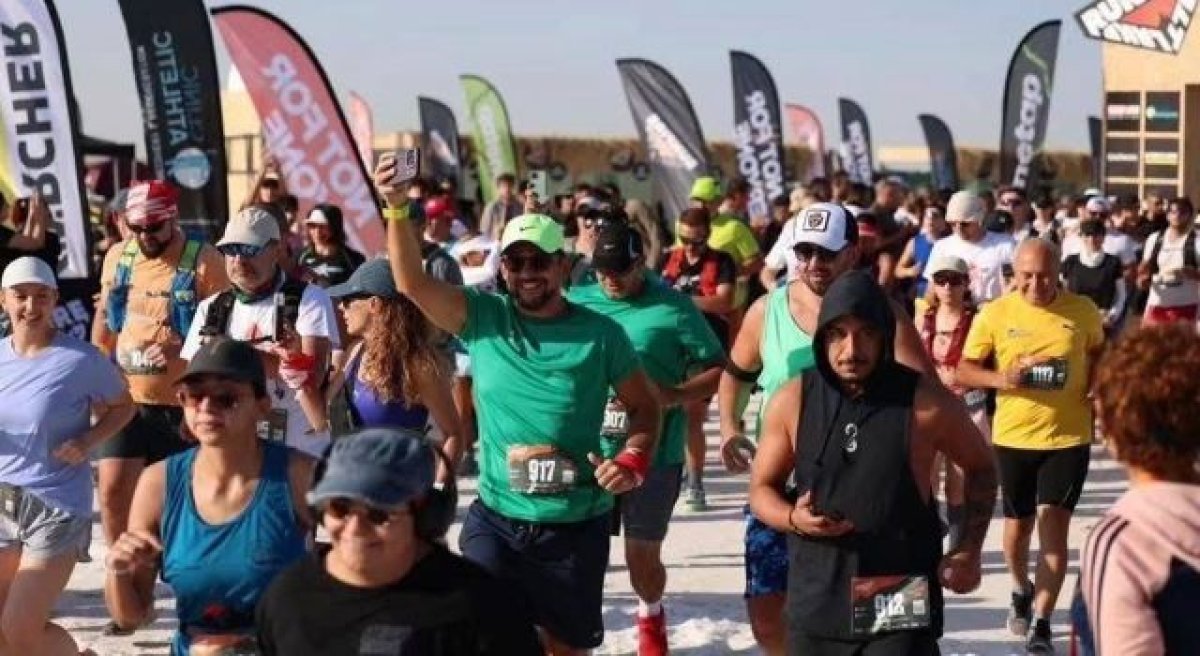 Tuz Gölü’nde Uluslararası Ultra Maraton Heyecanı