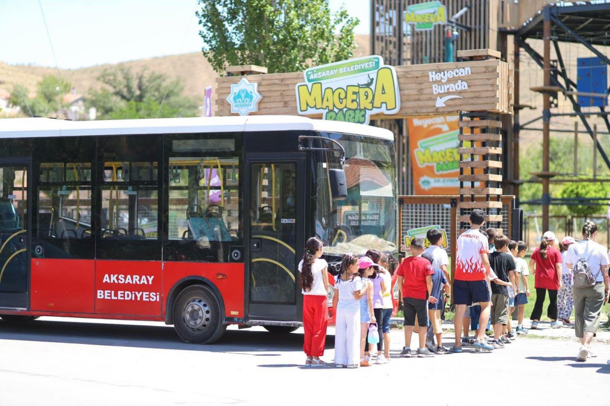 Aksaray’da Yazın Adresi Macera Park Oldu