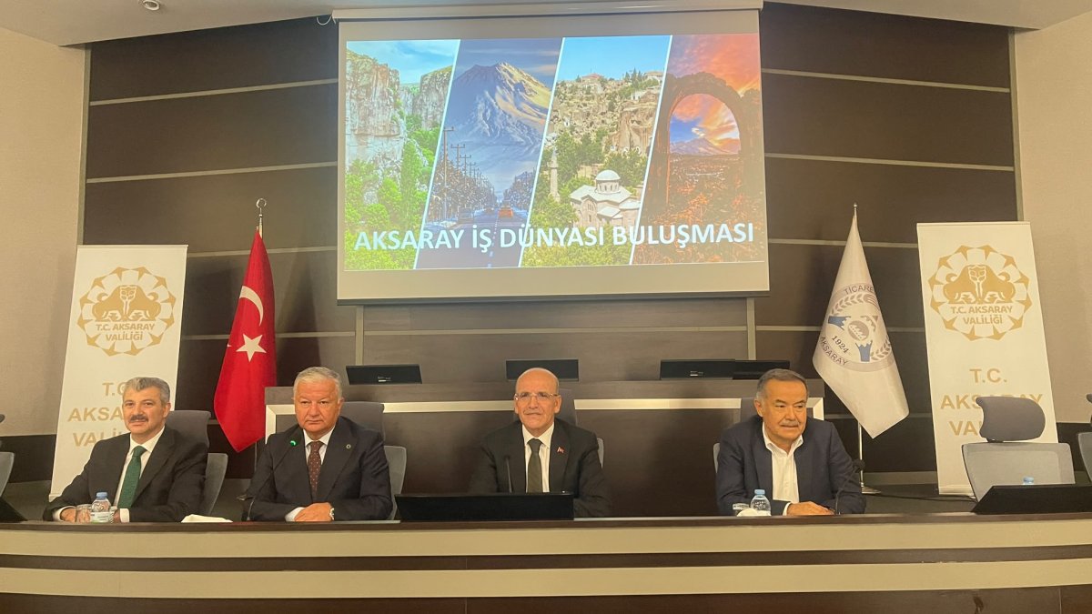Bakan Şimşek’ten Basına Kapalı Temaslar