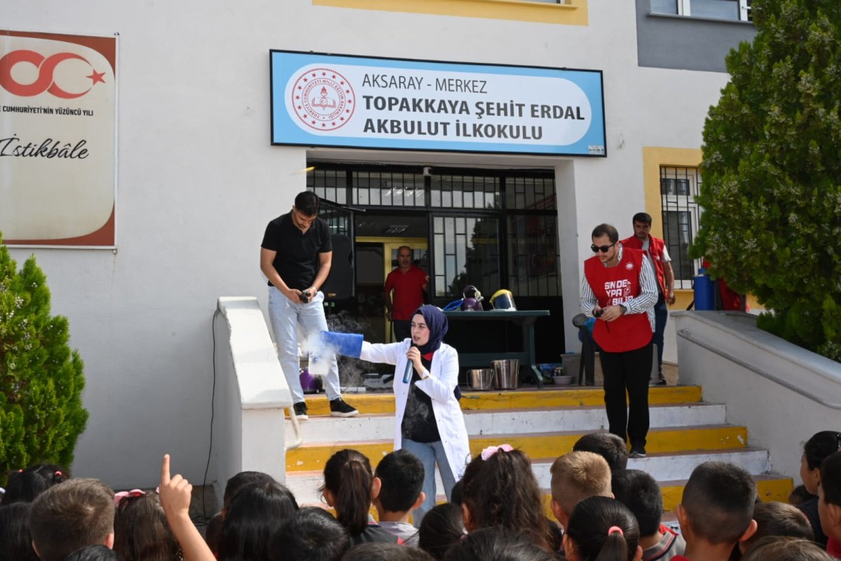 Topakkaya Şehit Erdal Akbulut İlkokulu’nda Bilim Şenliği Düzenlendi