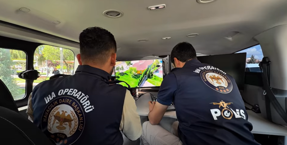 Hem Havadan, Hem de Yerden Kontrol Ediliyor
