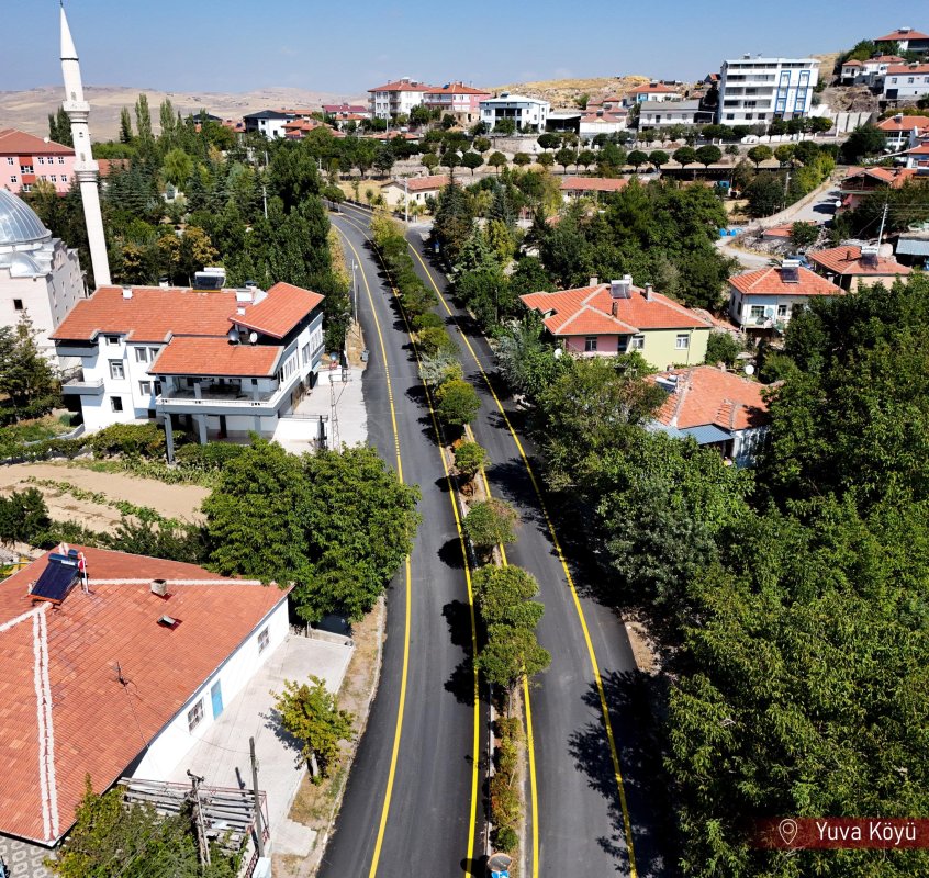 Özel İdareden, Köy Yollarına 6 Kilometrelik BSK Asfalt