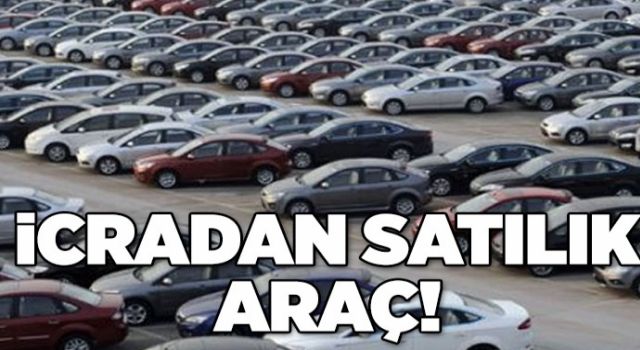 2 Araç İcradan Satılık