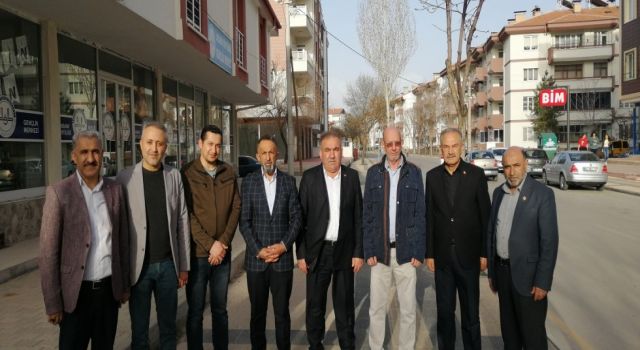 AK HEYET ÇAT KAPI ZİYARETLERİNE DEVAM EDİYOR