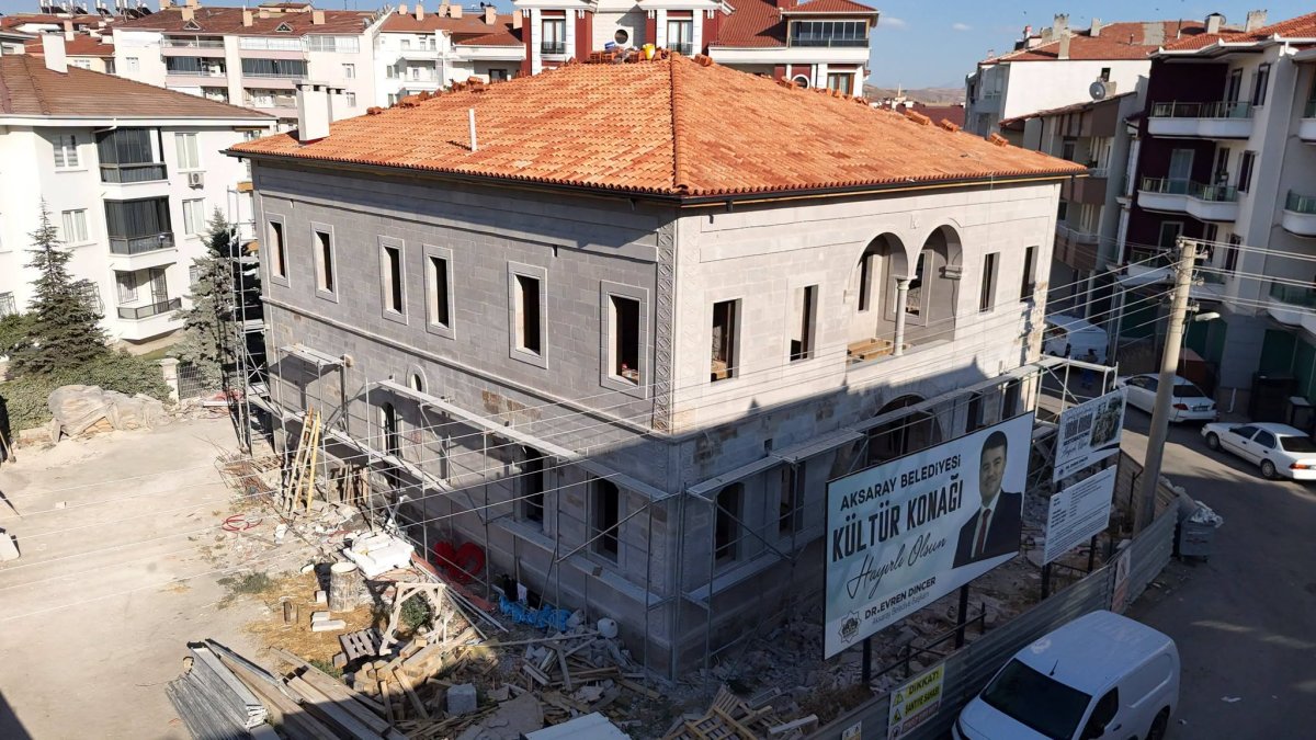 Tarihi Kültür Konağı Tüm İhtişamı İle Yeniden Ayağa Kalktı