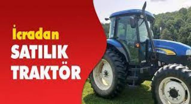 İcradan Satılık Traktör