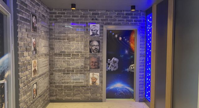 Aksaray'da "Astronomi Kütüphanesi" açıldı