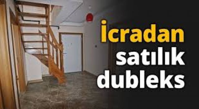 İcradan Satılık Dubleks Konut