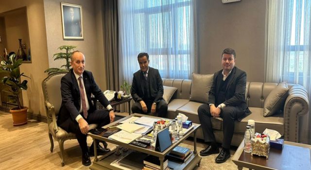 BAŞKAN DİNÇER VE MİLLETVEKİLİ AYDOĞDU'DAN ANKARA ZİYARETLERİ