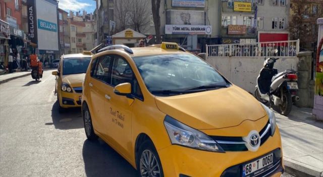 Aksaray'da Taksimetre Ücretlerine Zam Yapıldı
