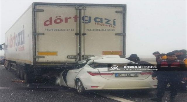 Tırla Çarpışan Otomobilin Sürücüsü Öldü