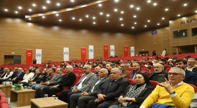 ASÜ’de öğrencilerle buluşan Turgay Karakaş: Hedeflerinizden Asla Vazgeçmeyin