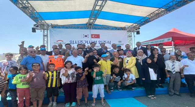 Afet Bölgesine Aksaray’dan Konteyner Kent Desteği