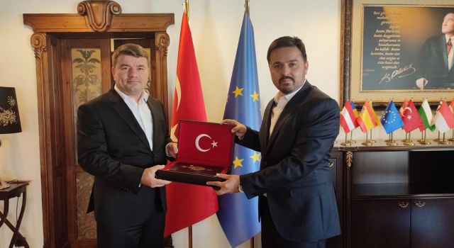 Dinçer’den TKDK Başkanına Ziyaret