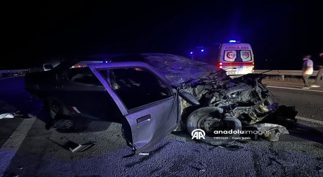 Zincirleme Trafik Kazasında 1 kişi öldü, 12 kişi Yaralandı