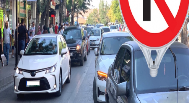 Aksaraylılar “Bu Yolda Durma, Duraklama ve Park Etme Yasak Olsun”