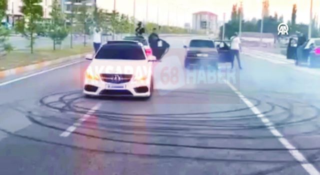 Düğün Konvoyunda Drift Yapan Sürücüye Para Cezası