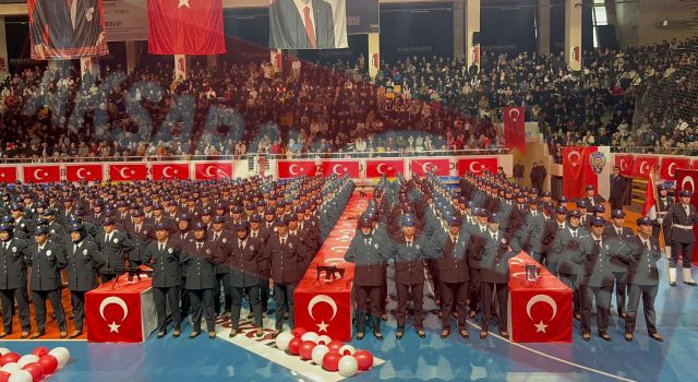 Aksaray'da 750 Kadın Polis Adayı Mezun Oldu