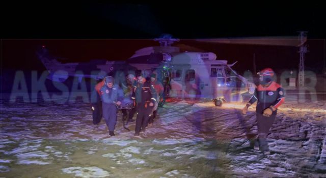 HAFTA SONU TIRMANIŞ İÇİN GELİP HASANDAĞI'NDA MAHSUR KALDI!