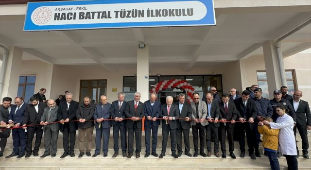 Eskil’de İki Okulun Açılışı Yapıldı