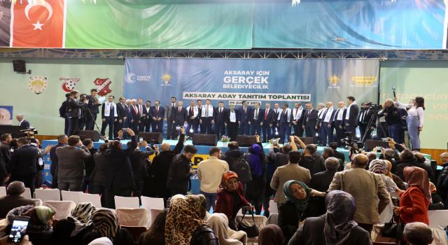 Ak Parti Adaylarını Tanıttı