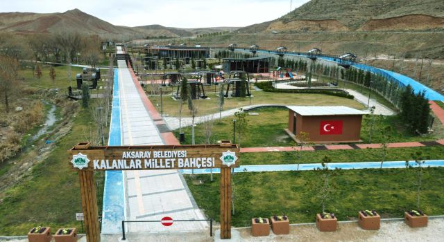 Kalanlar Millet Bahçesi Açılışa Hazır