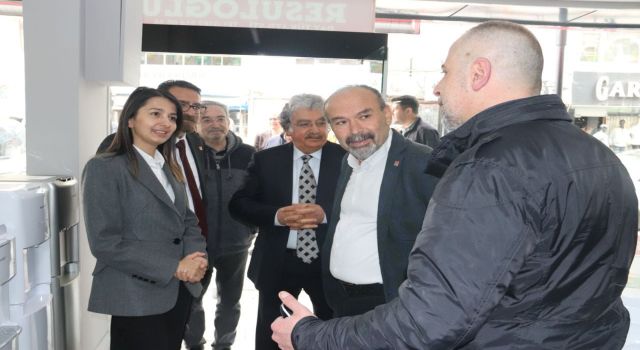 Demir “Esnaf ve Emeklilerin Umudu CHP”