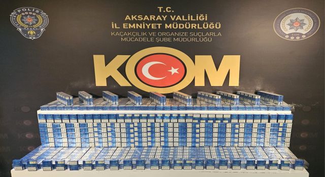 KOM 892 Paket Kaçak Sigara Ele Geçirdi