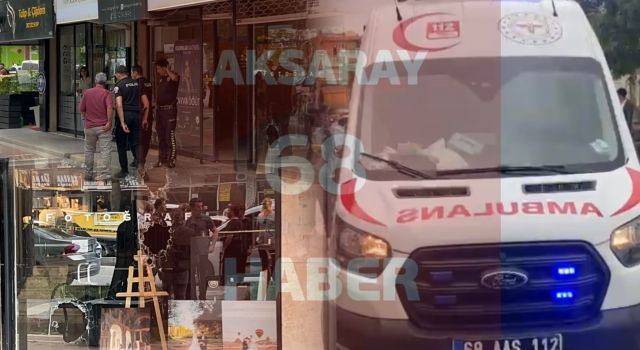 İşyerine Silahlı Saldırı 2 Yaralı